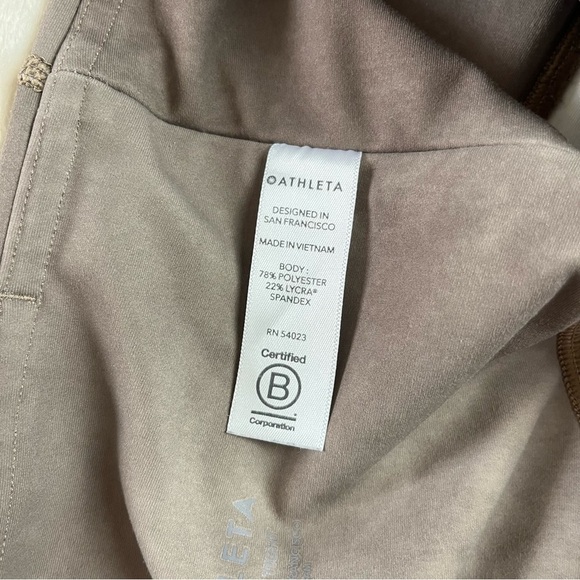 Athleta Elation Watercolor Stripe 7/8 legging size S - Picture 6 of 12